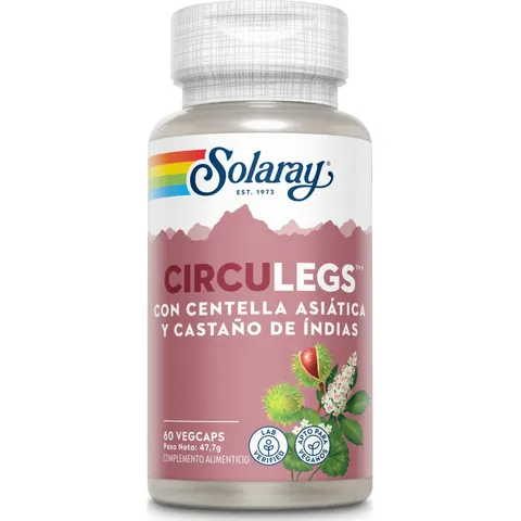 SOLARAY Circulegs 60 Caps – imagen 3