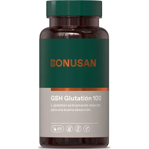 Bonusan GSH Glutatión 100 mg 60 Cápsulas – imagen 5