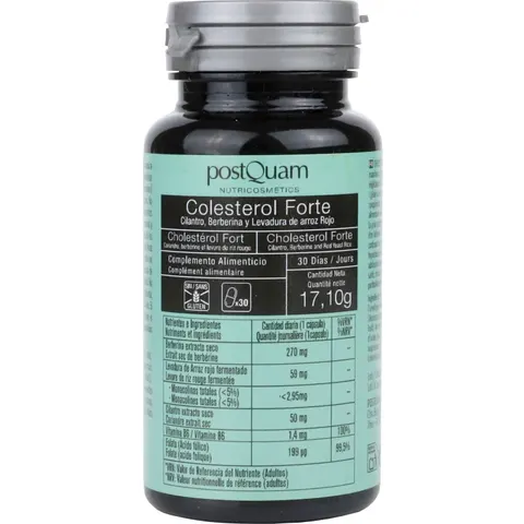 Postquam Colesterol Forte 30 caps – imagen 3