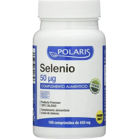 Polaris Selenio 50mcg 100 comp – imagen 3