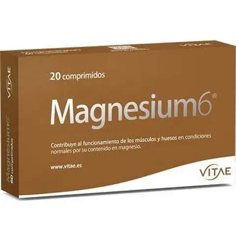 Vitae Magnesium6 20 Tabs – imagen 3