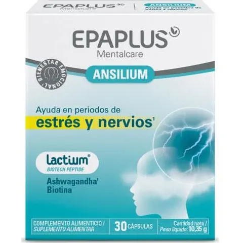 Epaplus Mentalcare Ansilium 30 Cápsulas – imagen 2