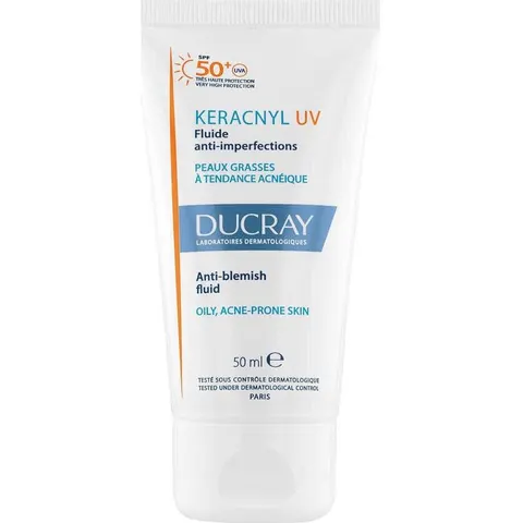 Ducray Keracnyl Uv fluido antimperfecciones SPF50+ 50 ml – imagen 3