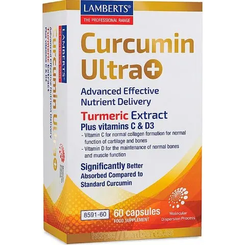 Lamberts Curcumin Ultra+ 60 caps – imagen 2