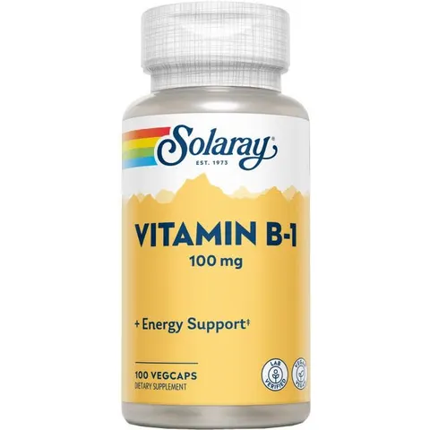 Solaray vit. b1 100mg. 100cap. – imagen 2