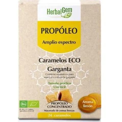 Herbalgem Propóleo Amplio Espectro 24 Caramelos – imagen 2