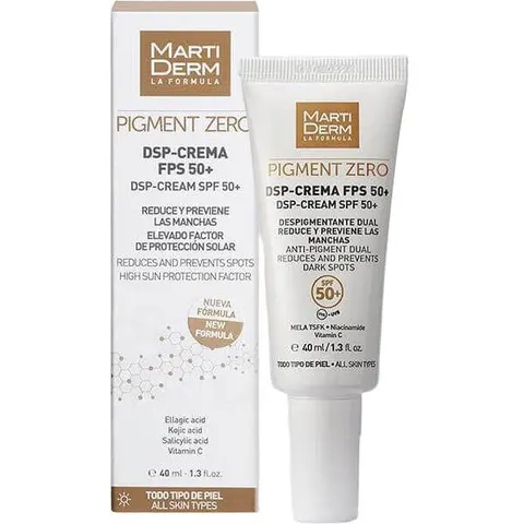 MARTIDERM ® Pigment Zero DSP-Crema FPS50+ 40ml – imagen 2