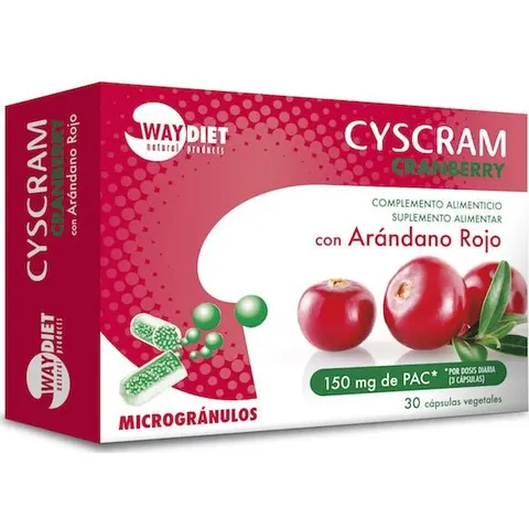 Waydiet natural products cyscram 30cap. – imagen 4