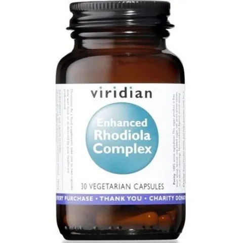 Viridian Rhodiola Complex 30 Cápsulas – imagen 5