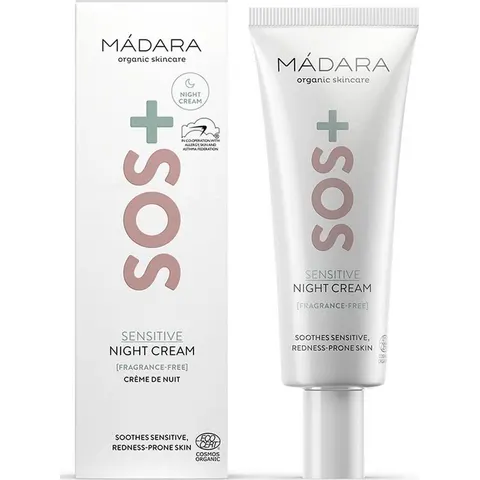 Mádara Sos Sensitive Moisturiser Night Cream 70ml – imagen 2