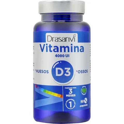 Drasanvi Vitamina D3 4000 Ui 90 Comprimidos – imagen 2