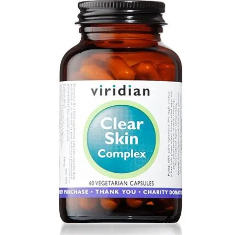 Viridian Clear Skin Complex 60 Cápsulas – imagen 4