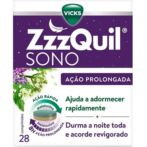 ZzzQuil Sono Ação Prolongada 28 comp – imagen 2