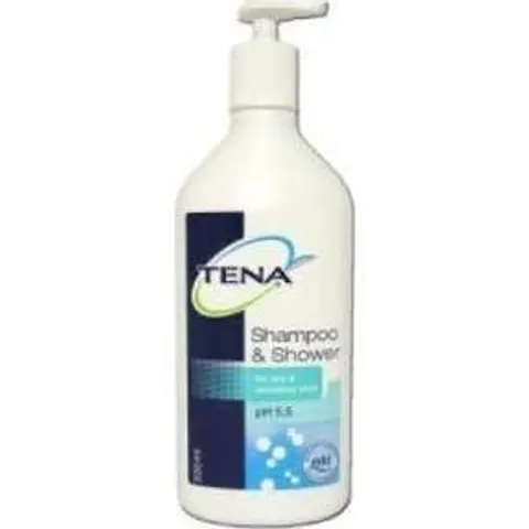 TENA Shampoo And Shower 500 ml – imagen 2