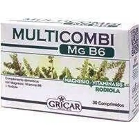 Gricar multicombi magnesio b6 30comp. – imagen 5