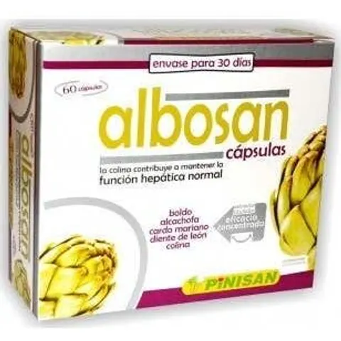 Pinisan Albosán 60 caps – imagen 5