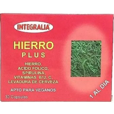 Integralia Hierro Plus 30 Cápsulas – imagen 5