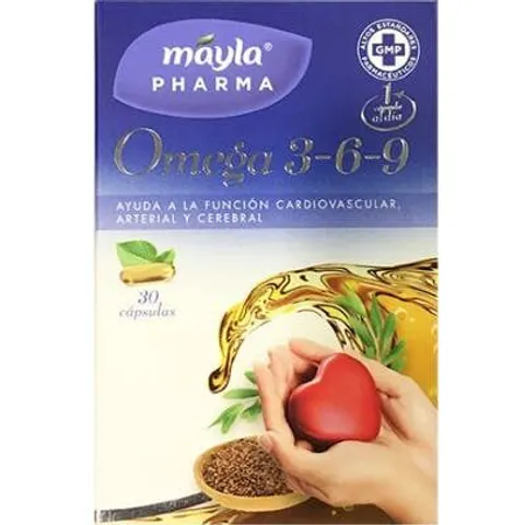 Mayla Pharma Omega 3 6 9 30 cápsulas – imagen 2