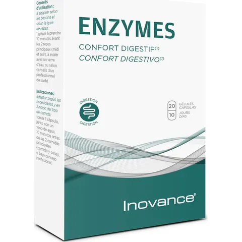 Inovance Enzymes 20caps – imagen 2