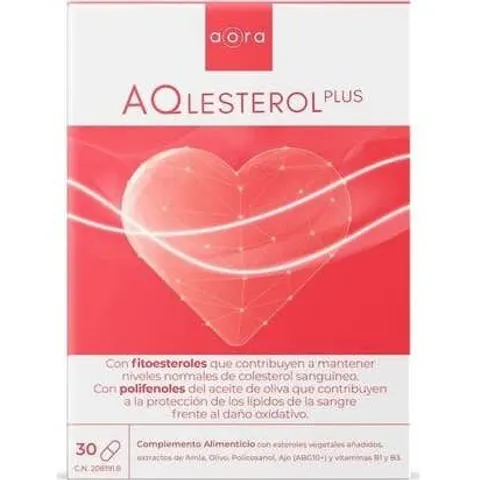 Aora aqlesterol plus 30cap. – imagen 2