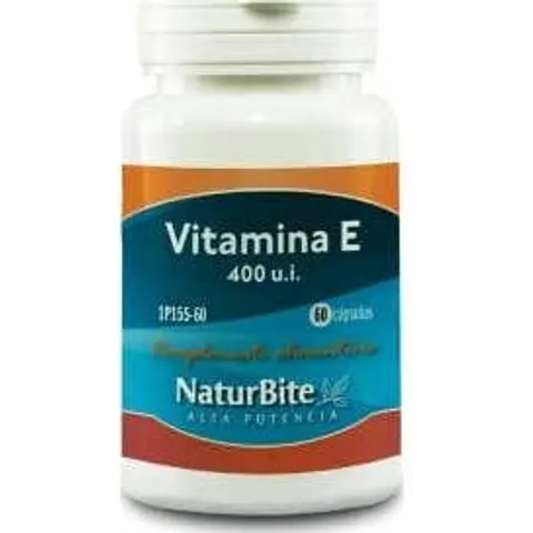Naturbite vitamina e 400ui natural 60cap. – imagen 4