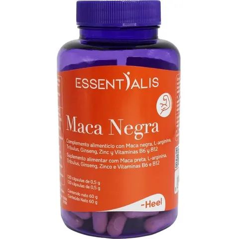 Essentialis Maca Negra 120 Cápsulas – imagen 2