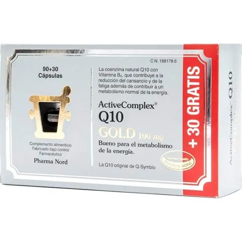 Pharma Nord ActiveComplex Q10 Gold 100mg 90+30caps – imagen 2