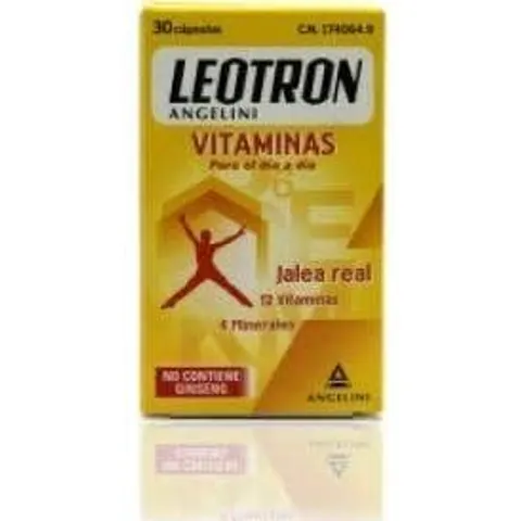 Leotron Vitaminas 30 comprimidos – imagen 2