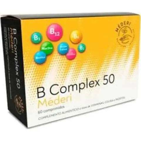 Méderi Nutrición Integrativa B Complex 50 60 Cápsulas – imagen 5