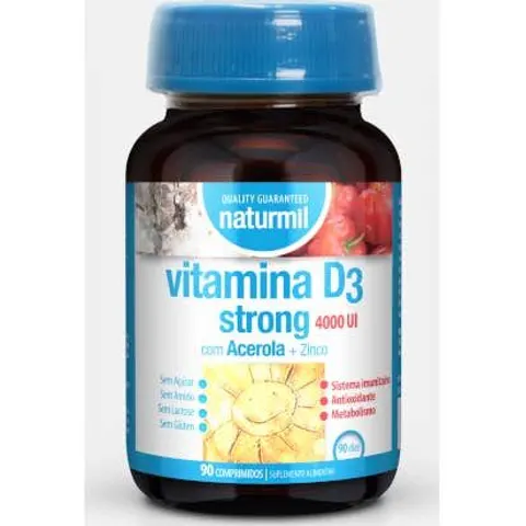 Naturmil Vitamina D3 Strong 90comp – imagen 3