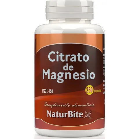 Naturbite Citrato de Magnesio 250comp – imagen 3