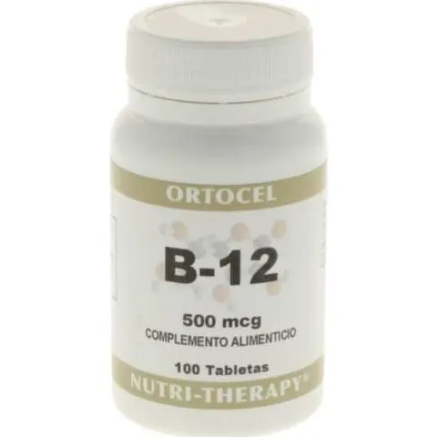 Ortocel Nutri-Therapy Vitamina B-12 500Mcg. 100Comp. – imagen 5