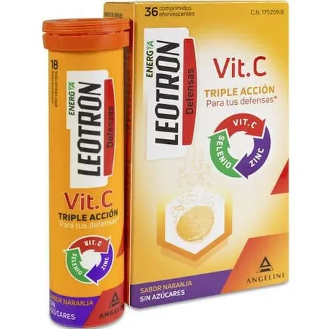 Leotron vitamina c 36comp eferv – imagen 2