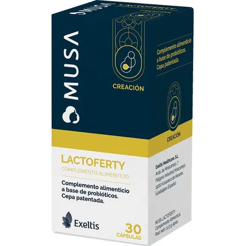 Musa Lactoferty 30 Cápsulas – imagen 2