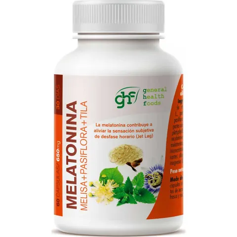 GHF Melatonina 650 mg 60 caps – imagen 2
