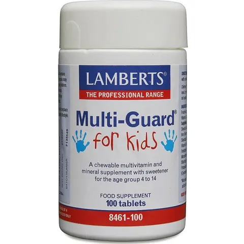 Lamberts MULTIGUARD FOR KIDS 100 Tabs – imagen 4