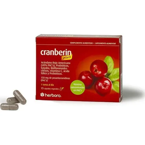 Herbora Cranberin Plus 30 Caps – imagen 2