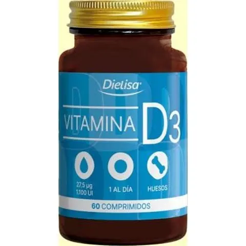 Dietisa Vitamina D3 60 Comprimidos – imagen 3