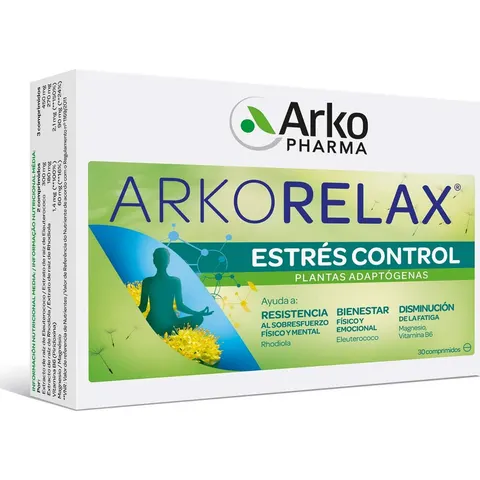 Arkopharma Arkorelax Estrés Control 30 Comprimidos – imagen 2