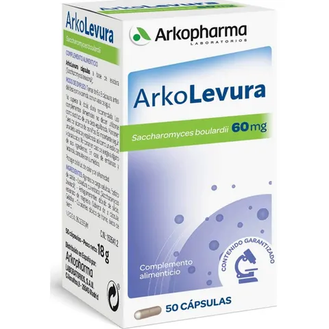Arkopharma arko levura 60mg 50cap. – imagen 2