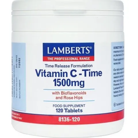 Lamberts Vit C 500 Mg 120 Comp – imagen 4