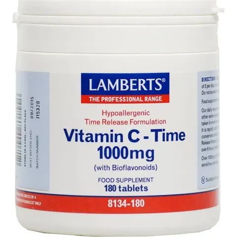Lamberts Vit C 100 Mg 180 Comp – imagen 2