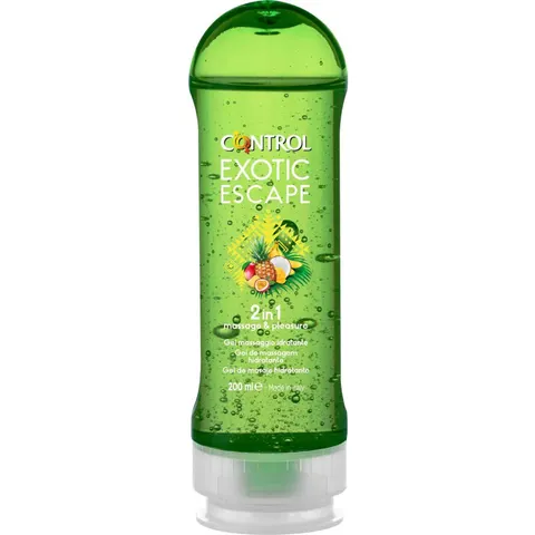 Control exotic escape massage gel 200ml – imagen 2