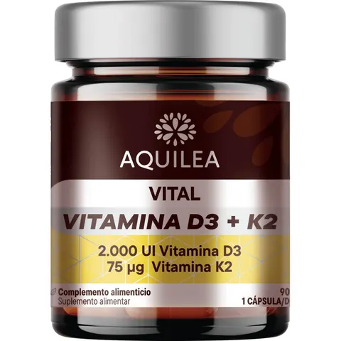 Aquilea Vital Vit. D3 + K2 90 Cápsulas – imagen 2