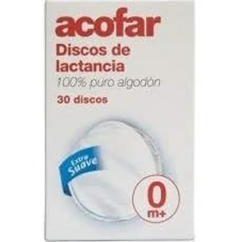 ACOFAR Discos de Lactancia 30 uds – imagen 2