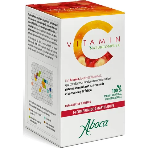 Aboca Vitamin C Naturcomplex 14 Comprimidos Masticables – imagen 2