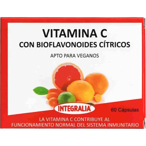 Integralia vitamina c con bioflavonoides citricos 60cap. – imagen 3