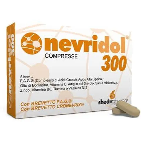 SHEDIR PHARMA Nevridol 300 30comp – imagen 3