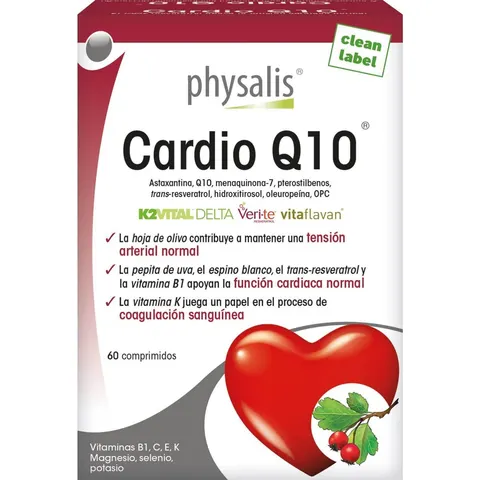 Physalis Cardio Q10 60 Comprimidos – imagen 5