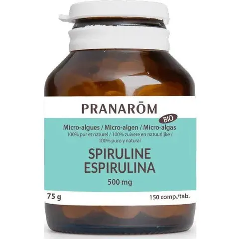 Pranarôm Espirulina 500 mg BIO 150 comp – imagen 2